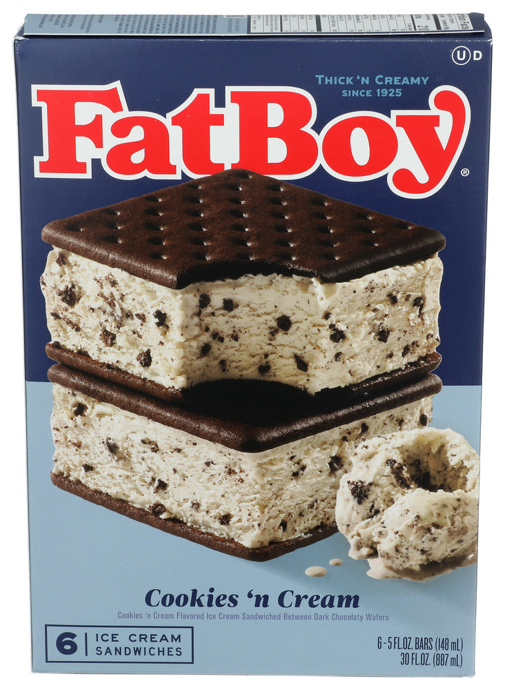 FATBOY ICE CREAM SNDWICH CK&CRM - 30 FO