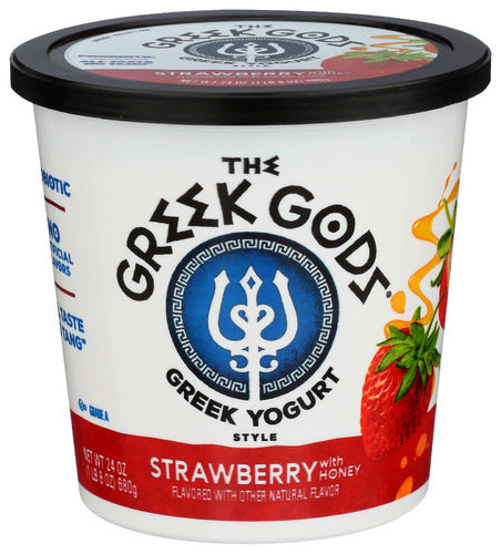 GREEK GOD YOGURT HNY STRWBRY - 24 FO