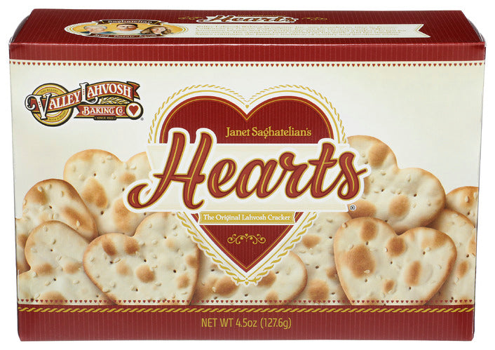 VALLEY LAHVOSH CRACKER HEART ORGNL - 4.5 OZ