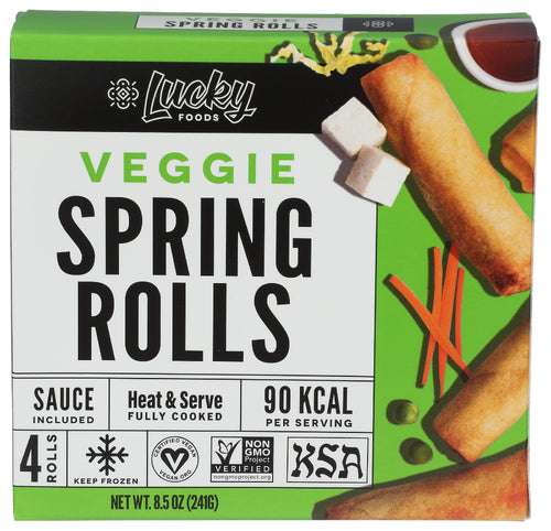 LUCKY SPRING ROLL VEGETABLE - 8.5 OZ