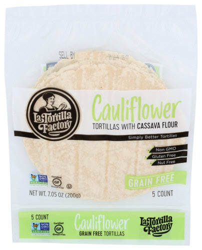 LA TORTILLA FACTORY CAULIFLOWER TORTILLA - 7.05 OZ