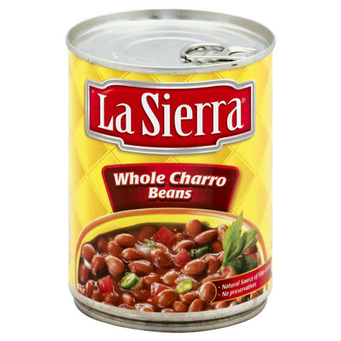 LA SIERRA BEANS CHARRO WHOLE - 19.5 OZ