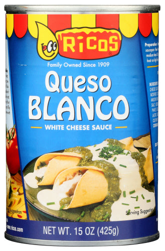RICOS SAUCE QUESO BLANCO - 15 OZ