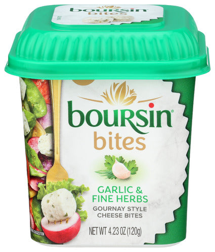 BOURSIN BITES GARLIC N HERBS - 4.23 OZ