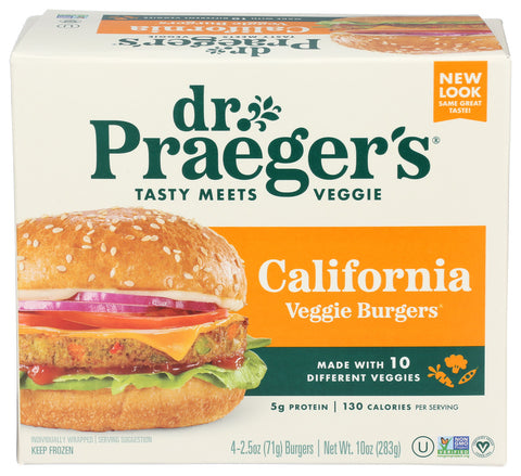 DR PRAEGER BURGER VEGGIE CALIF - 10 OZ
