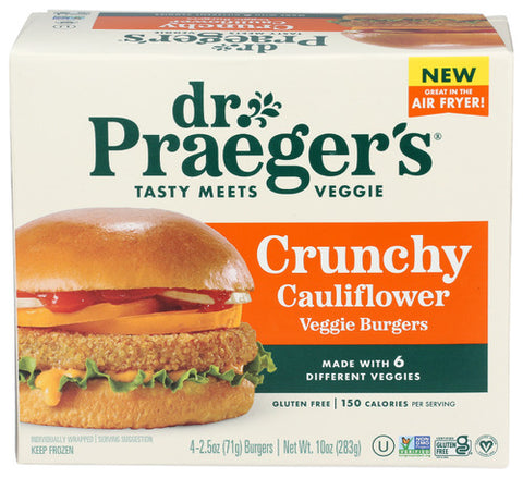 DR PRAEGER BURGER VGGIE CRNCHY CLFW - 10 OZ