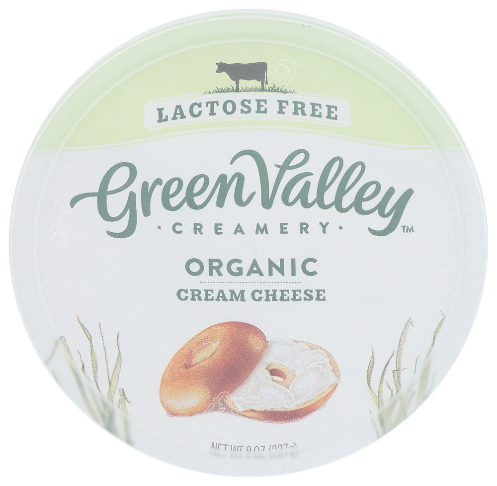 GREEN VALLEY CREAMERY CREAM CHES LACT FREE - 8 OZ
