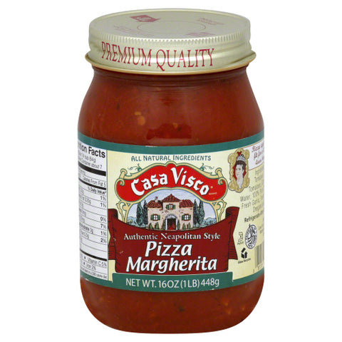Casa Visco 
Sauce Pizza Mrghrta, 16 OZ.