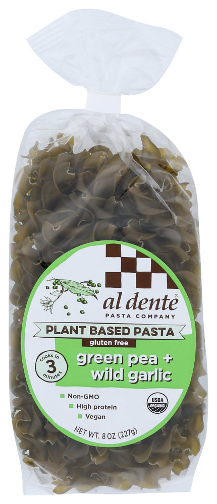 Al Dente 
Pasta Grn Pea Wild Garlic, 8 OZ.