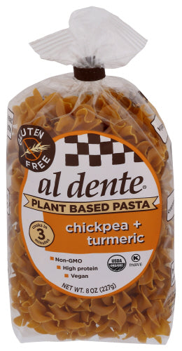 Al Dente 
Pasta Chickpea Turmeric, 8 OZ.