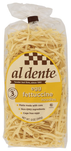 Al Dente 
Pasta Fttccne Egg, 12 OZ.