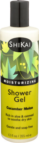 SHIKAI SHOWER GEL CUCUMBER MELON - 12 OZ