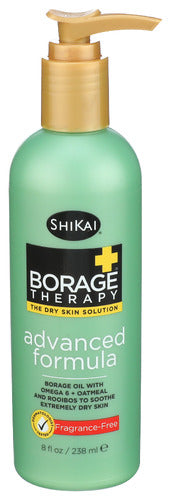 SHIKAI LOTION BORAGE ADVNC THRPY - 8 OZ