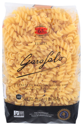 GAROFALO PASTA FUSILLI - 16 OZ