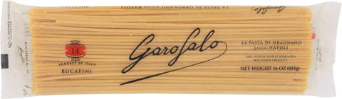 GAROFALO PASTA BUCATINI - 16 OZ