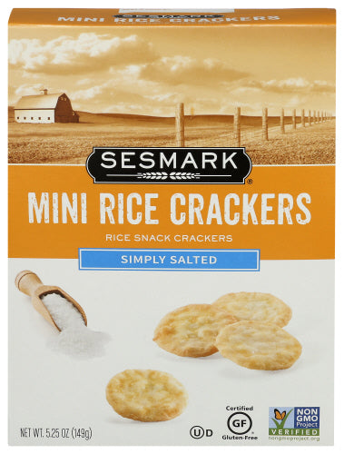 SESMARK CRACKER RICE MINI LGHT SLT - 5.25 OZ