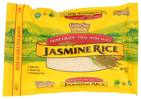 GOLDEN STAR RICE JASMINE PREM - 2 LB