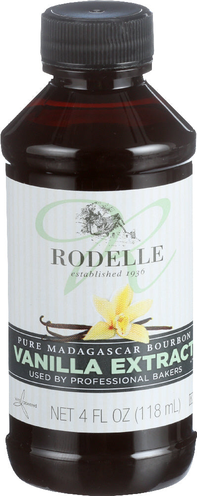 RODELLE EXTRACT VANILLA PURE - 4 OZ