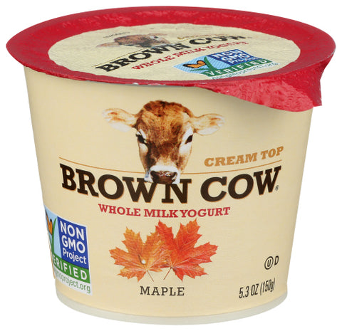 BROWN COW YOGURT CRM TOP MAPLE - 5.3 FO