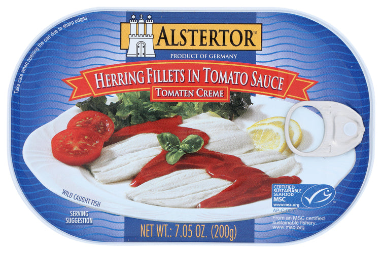 Alstertor 
Herring Tomato Sce, 7 OZ.