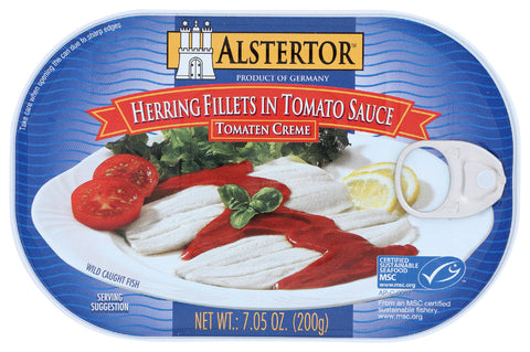 Alstertor 
Herring Tomato Sce, 7 OZ.