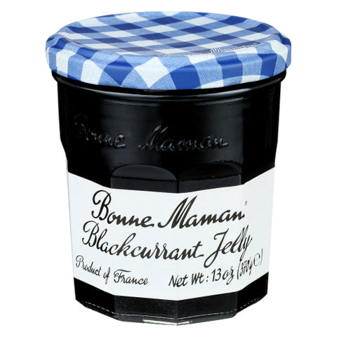 BONNE MAMAN JELLY BLACK CURRANT - 13 OZ