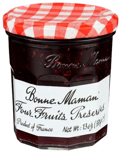 BONNE MAMAN PRESERVE 4FRUITS - 13 OZ