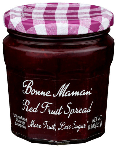 BONNE MAMAN FRUIT SPREAD RED - 11.8 OZ