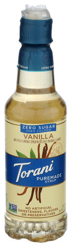 TORANI PUREMADE VNLA ZS SYRUP - 375 ML