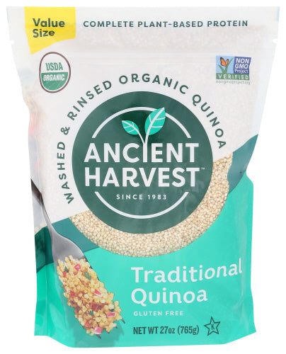Ancient Harvest 
Quinoa White, 27 OZ.