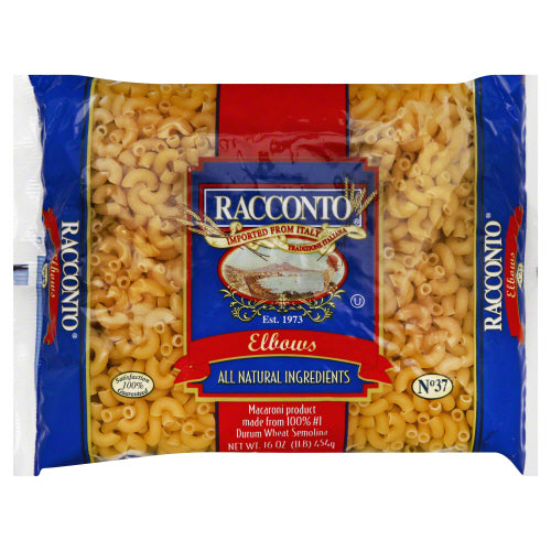 RACCONTO PASTA ELBOWS - 16 OZ