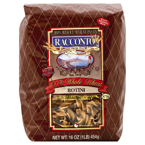 RACCONTO PASTA WHLWHT ROTINI SPRNG - 16 OZ