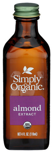 SIMPLY ORGANIC EXTRACT ALMOND - 4 OZ