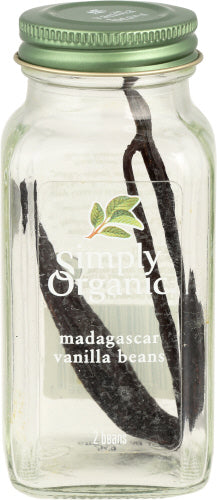 SIMPLY ORGANIC VANILLA BEAN WHL MADAGASCAR - 2 PC