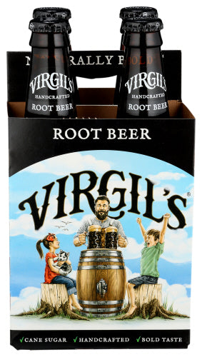 VIRGILS SODA ROOT BEER 4PK - 48 FO