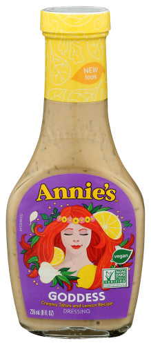 Annies Homegrown 
Drssng Ntrl Goddess, 8 OZ.