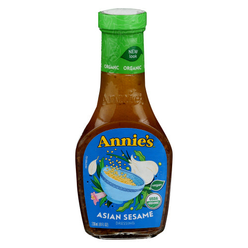 Annies Homegrown 
Drssng Asian Sesame, 8 OZ.