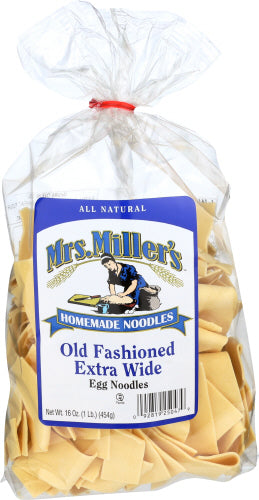 MRS MILLERS NOODLE XWIDE - 16 OZ