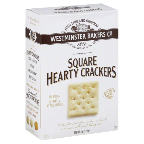 WESTMINSTER CRACKER HEARTY SQUARES - 6 OZ