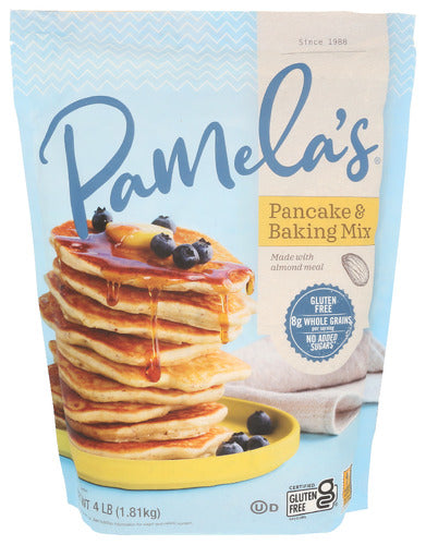 PAMELAS MIX PANCAKE BAKING WF - 4 LB