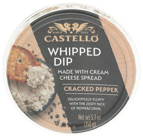 CASTELLO DIP CHS WHPD CRCKD PEPPR - 5.3 OZ