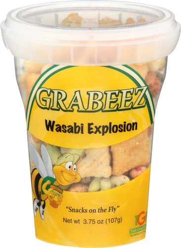 GRABEEZ EB SNACK CUP WASABI EXPLOSN - 3.75 OZ