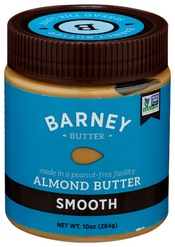 Barney Butter 
Nut Bttr Almnd Smooth, 10 OZ.