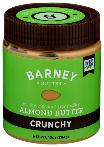 Barney Butter 
Nut Bttr Almnd Crnchy, 10 OZ.
