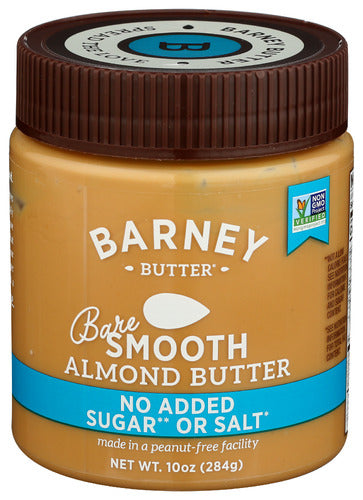 Barney Butter 
Nut Bttr Bare Smooth, 10 OZ.