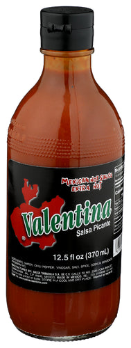 VALENTINA SAUCE BLACK HOT - 12.5 OZ