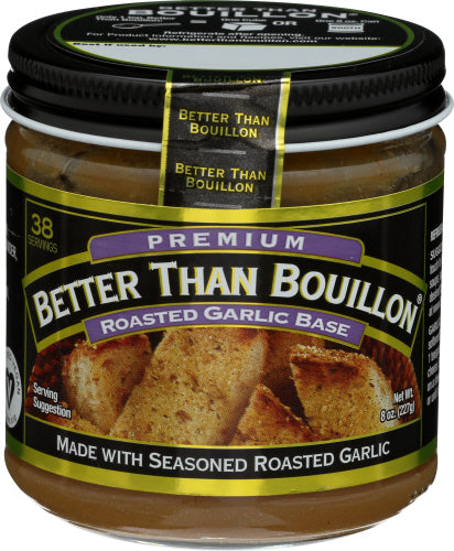 Better Than Bouillon 
Base Garlic Roasted, 8 OZ.