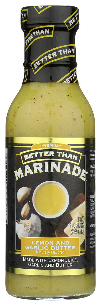 Better Than Marinade 
Marinade Lmn Grlc Bttr, 11.5 OZ.