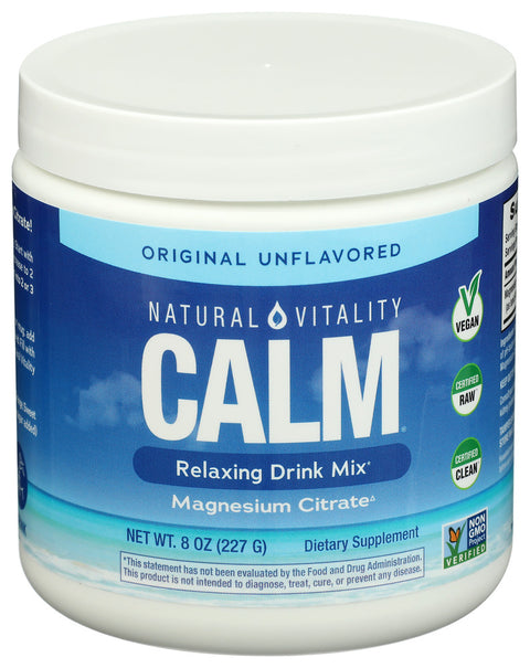 Natural Vitality Calm Powder Original, 8 OZ.