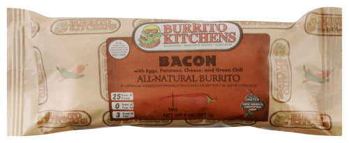 BURRITO KITCHENS BURRITO BACON BREAKFAST - 8 OZ